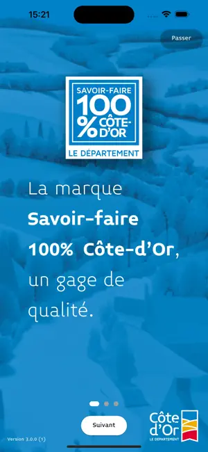 Savoir-faire 100% Côte-d'Or screenshot 1