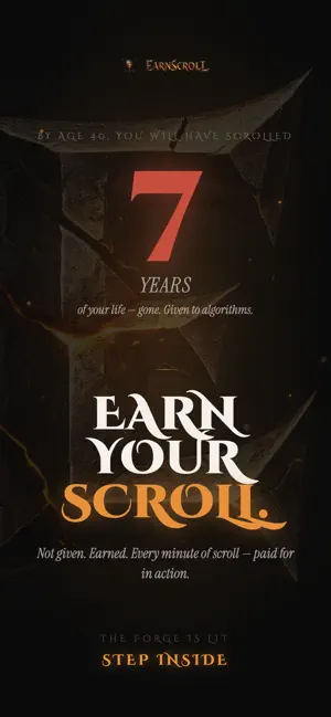 EarnScroll - Doom Scroll Block screenshot 1