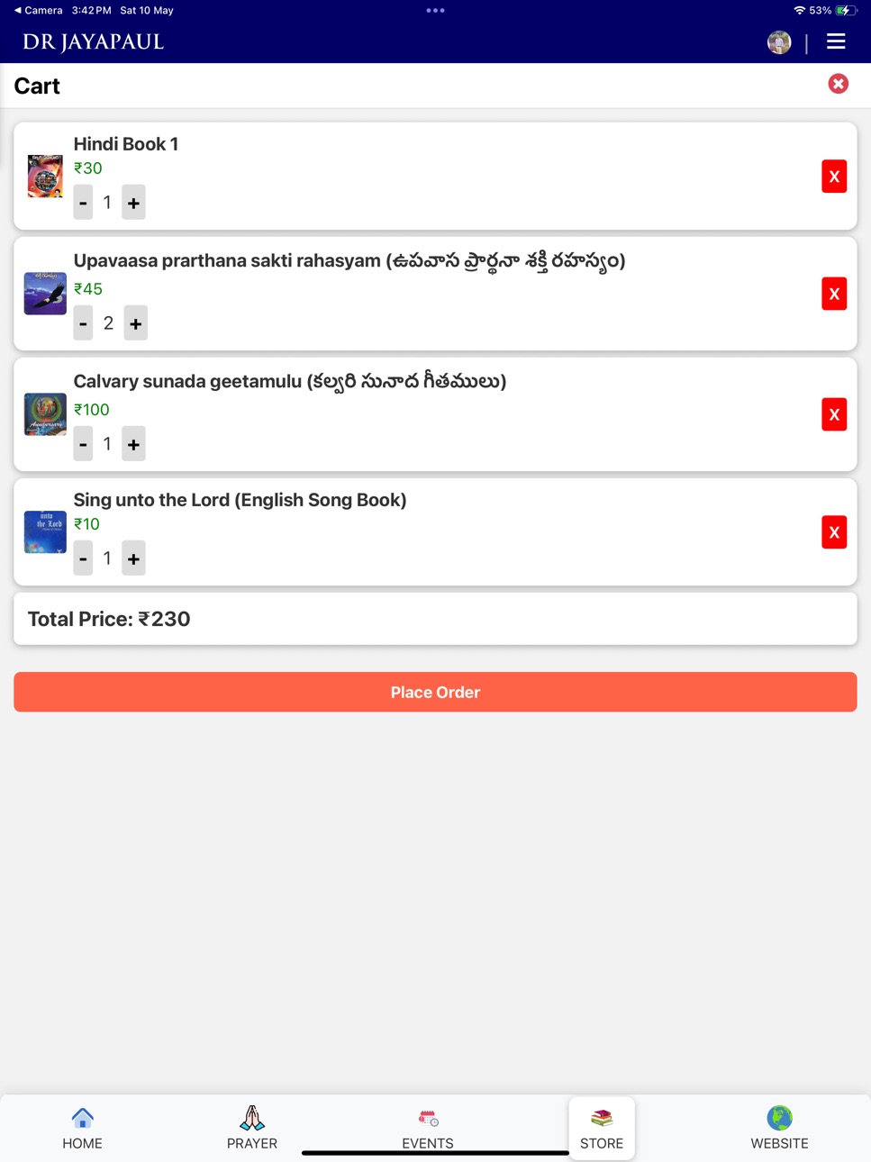 iPad screenshot