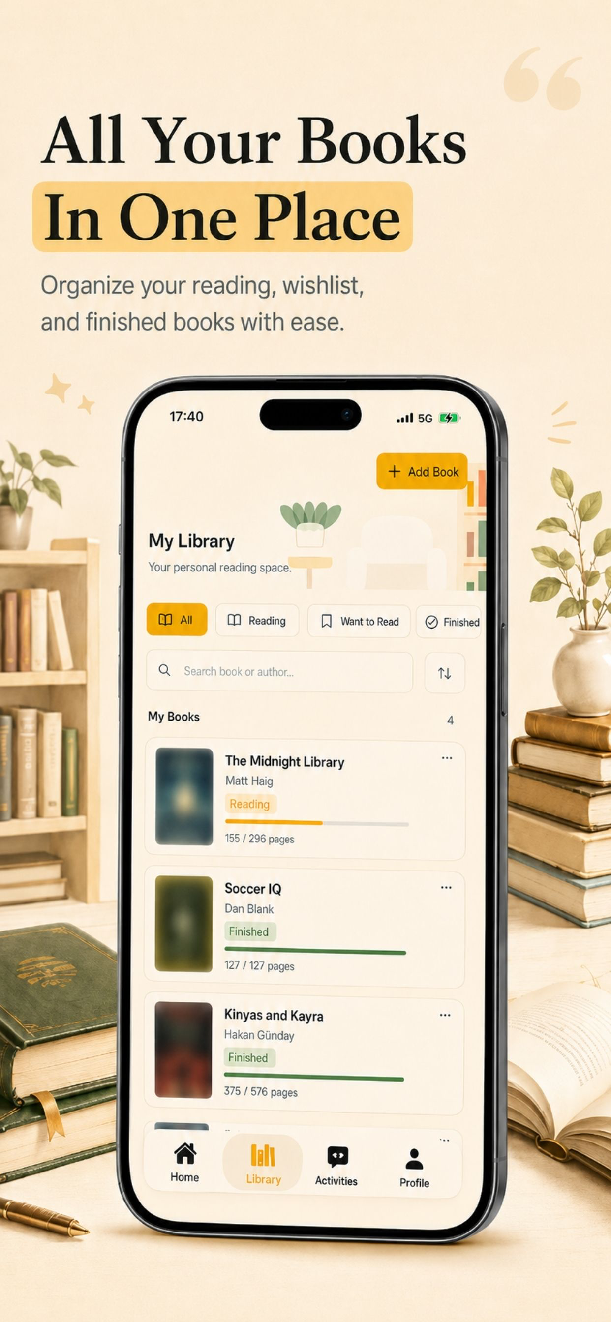 BookHive: Books & Quotes screenshot 3