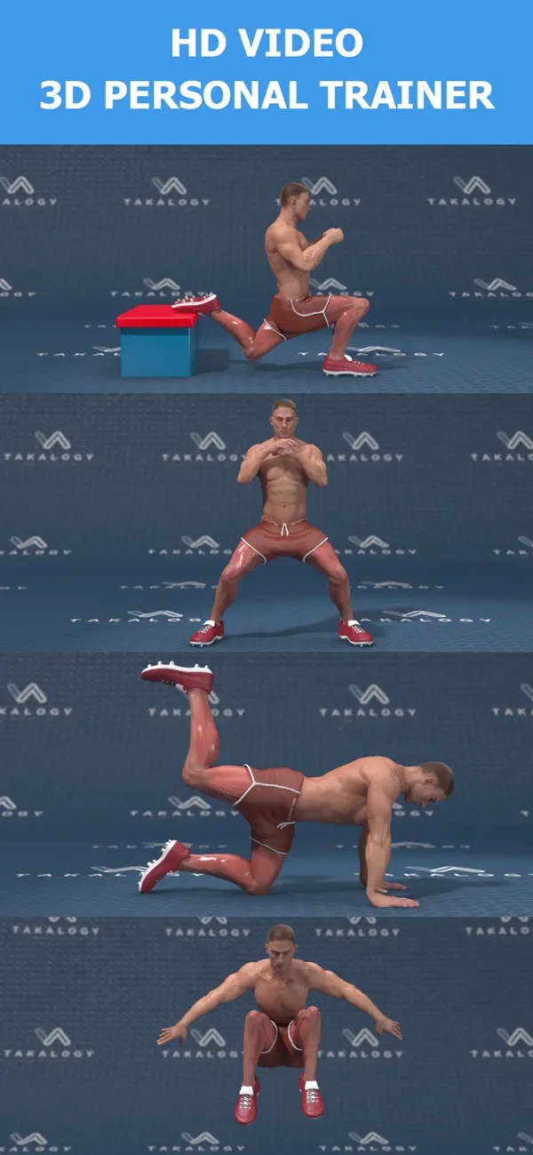 Screenshot #2 pour Entraînement des jambes