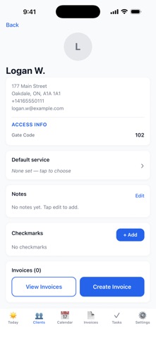 MyKlient: Invoice & Scheduling Screenshot 1 of 10