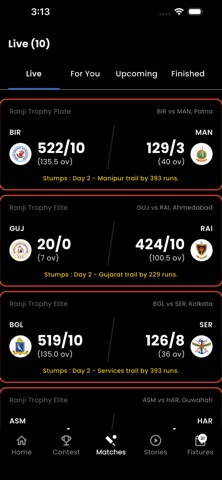 LiveScoreX – Cricket Live Screenshot 5 of 7