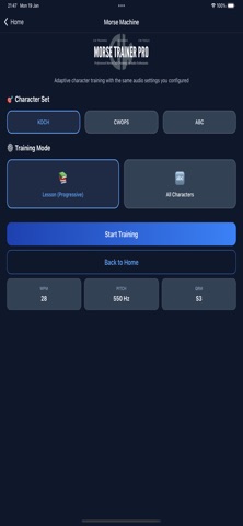 MTP Morse Machine Screenshot 3 of 5
