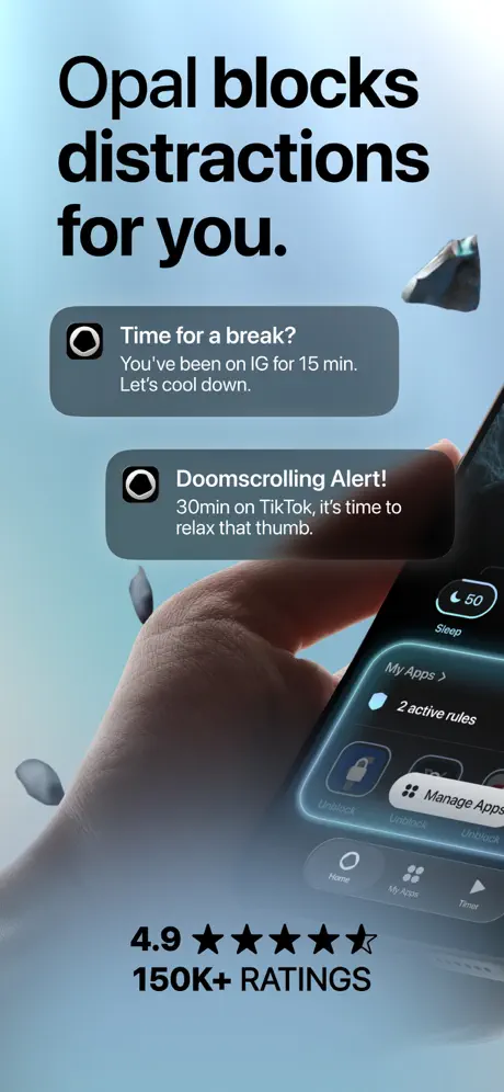 Opal: Screen Time Control screenshot 1 of 6