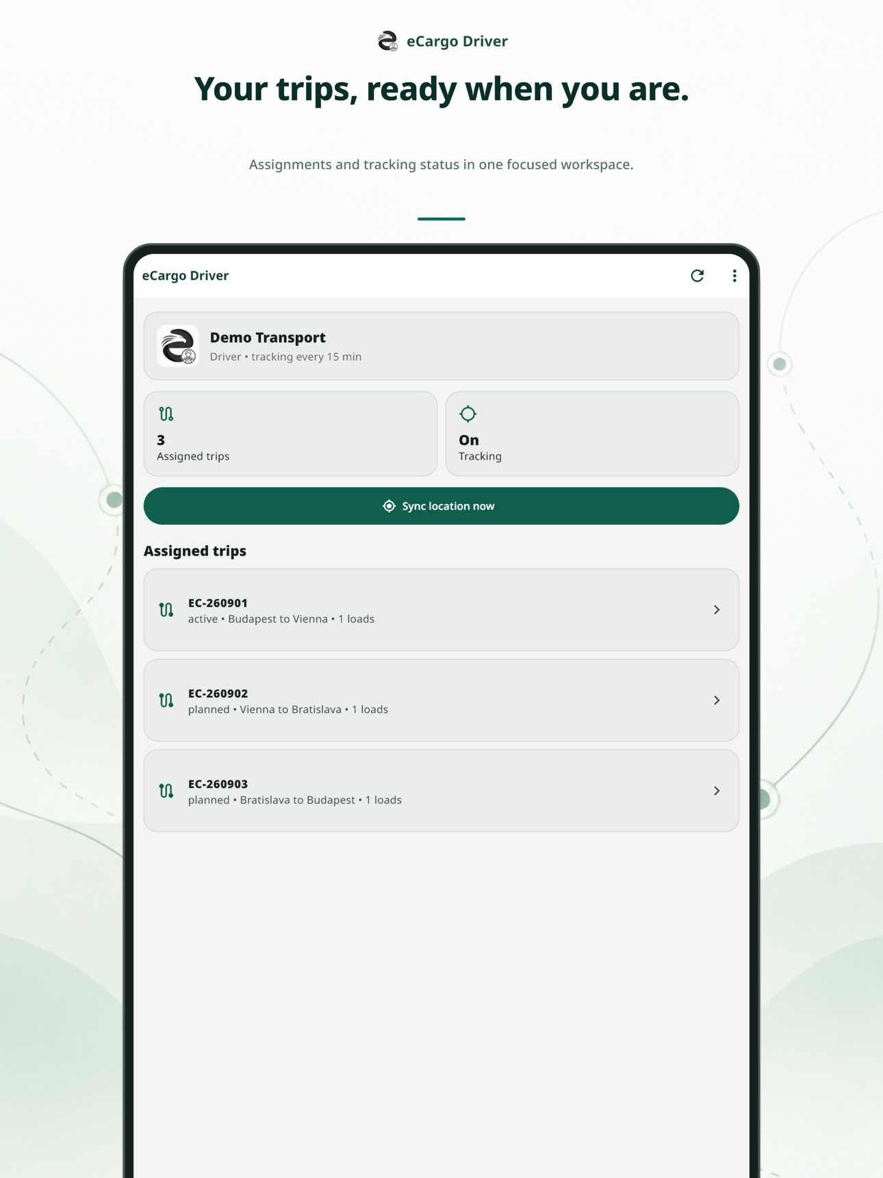 Screenshot 5 of eCargo - Driver