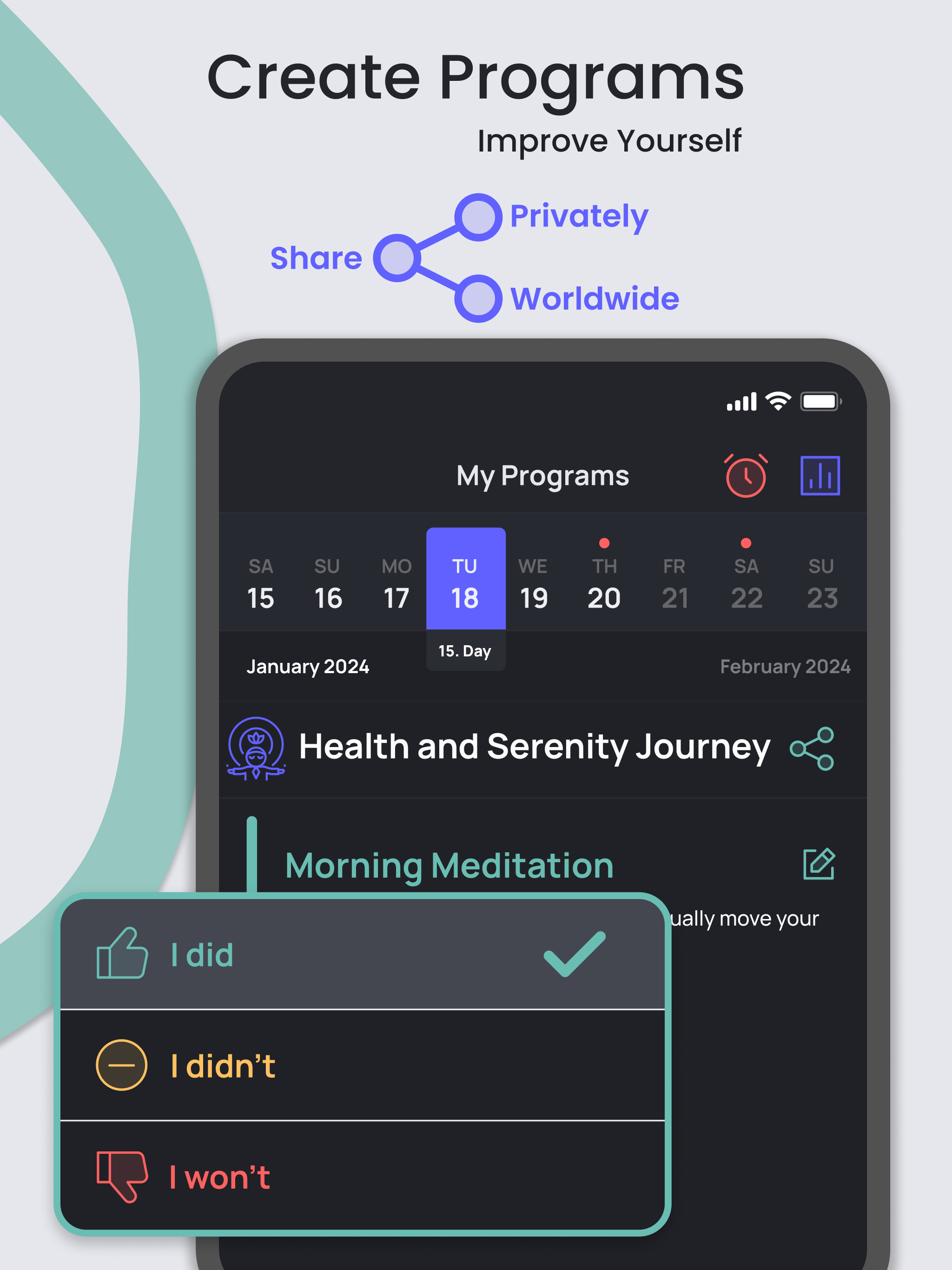 Tanos: Habit Calendar, Planner screenshot 10