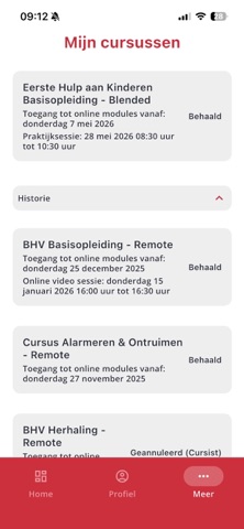 Fire-Control Cursistenportaal Screenshot 3 of 3