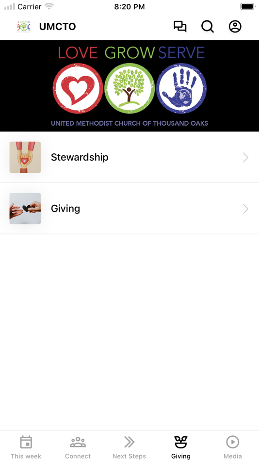 #4. UMC Thousand Oaks (iOS) 由: United Methodist Church of Thousand Oaks