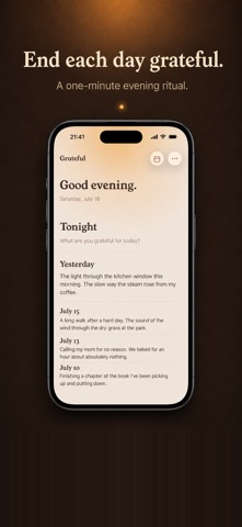 Merely - A Gratitude Journal Screenshot 1 of 8