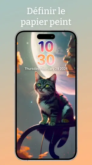 Capture d'écran de Themes: Widget, Fond D'écran sur iPhone 5