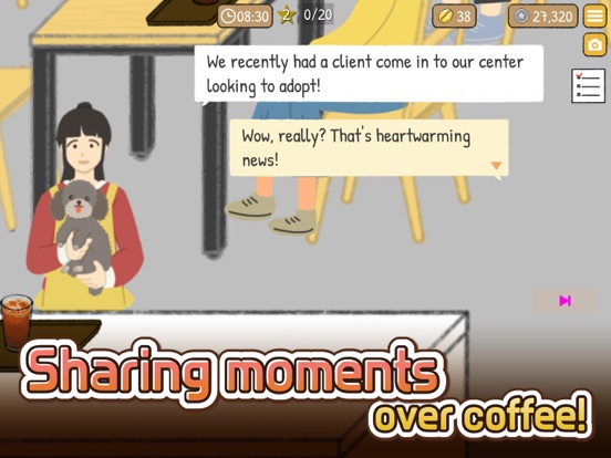 Tiny Coffee Shop Story iPad screenshot 3