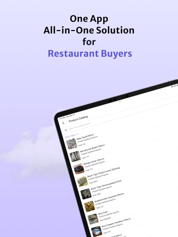 Clipp Restaurant iPad screenshot