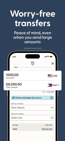 Remitly: Send money & transfer screenshot