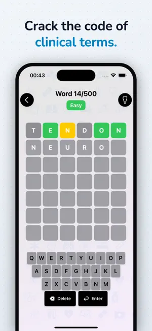 Medical Words: Puzzle Game screenshot 1