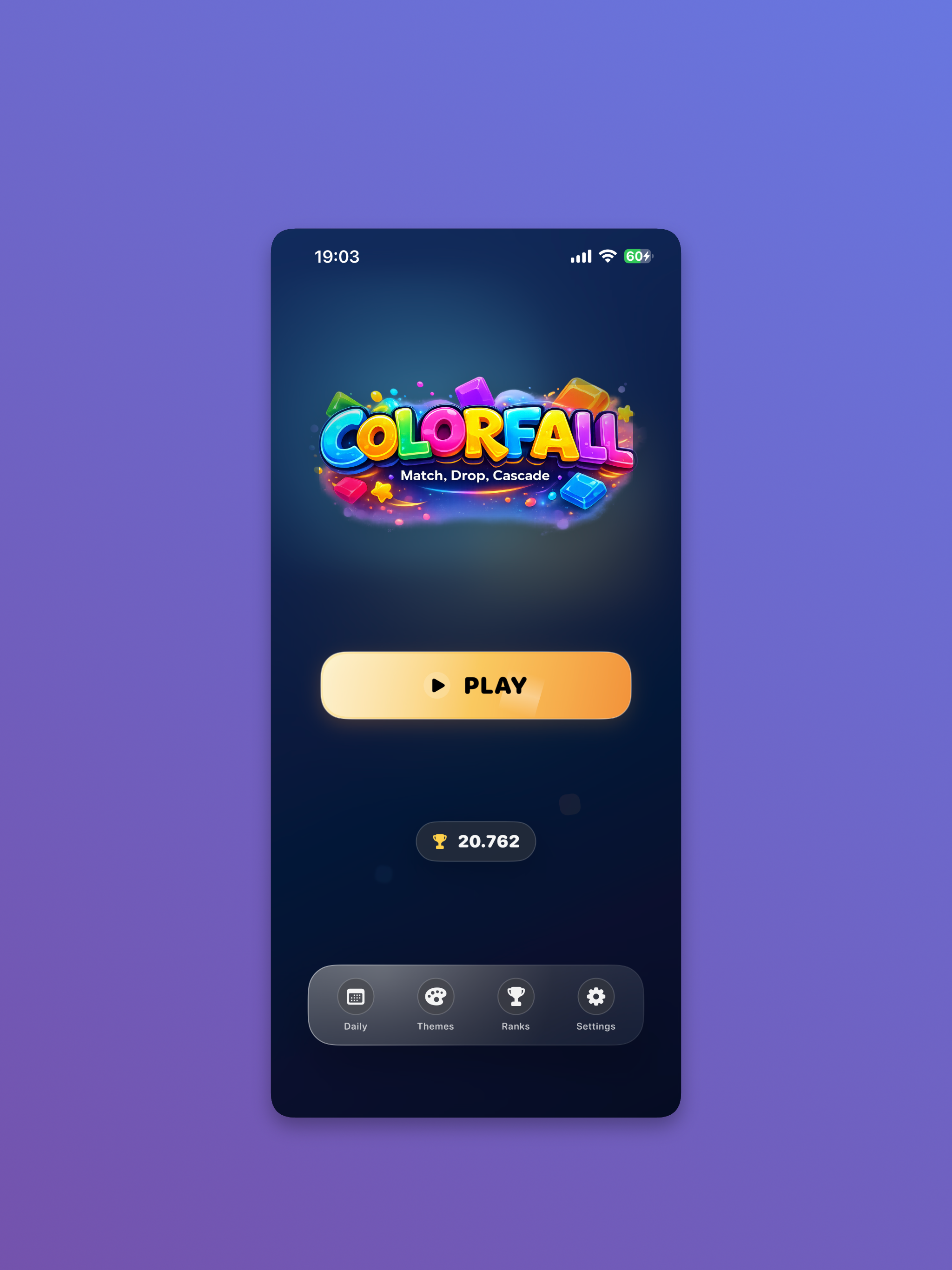 ColorFall - Cascading blocks