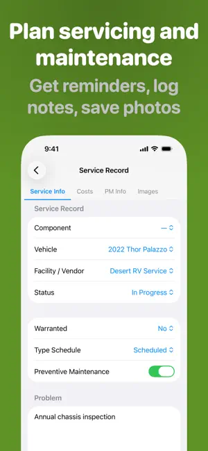 RVCare Logbook screenshot 3