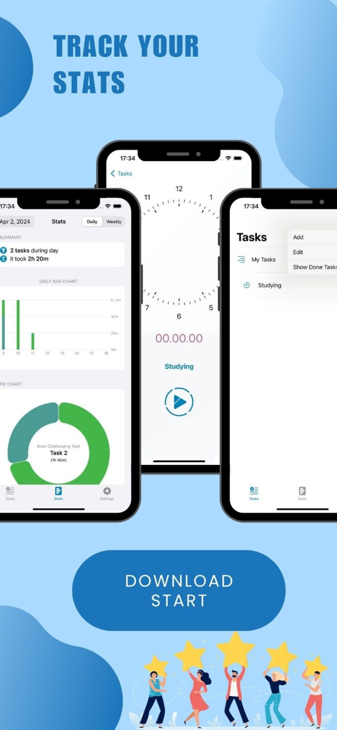 ChronHarvest Flow Time Track