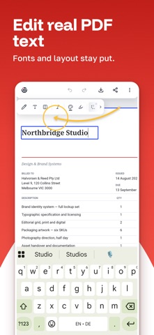 PDF Editor - Edit Everything! Screenshot 1 of 8