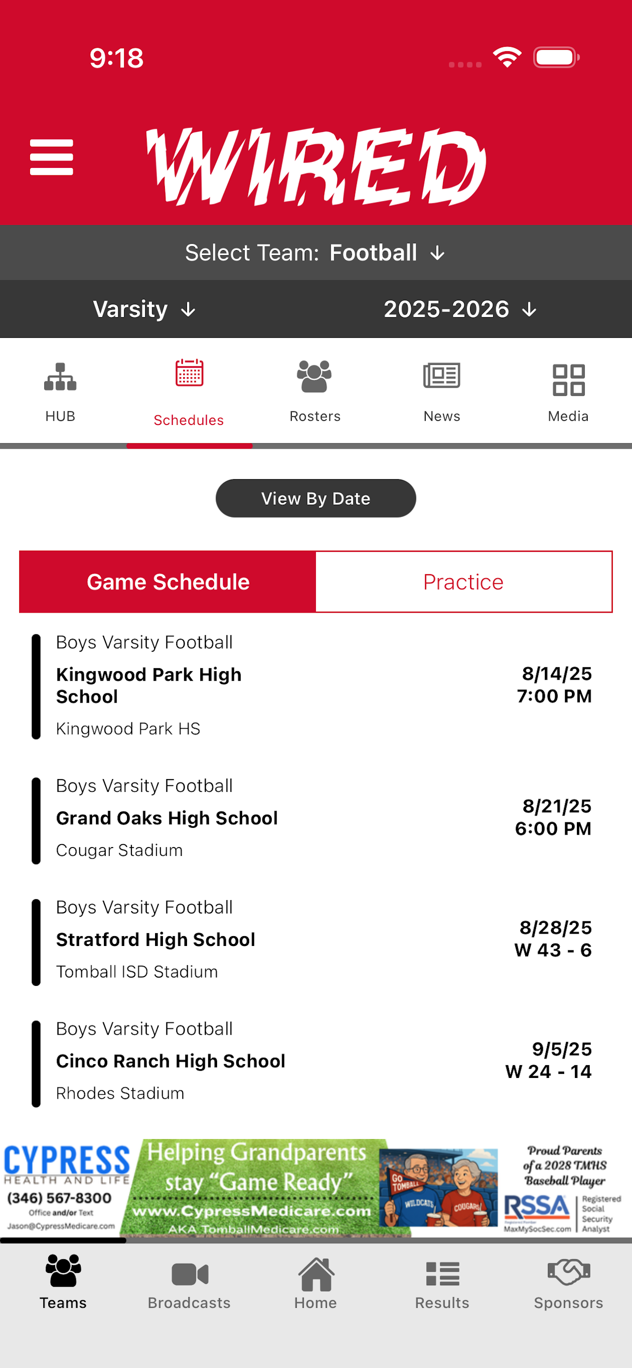 Tomball ISD Athletics