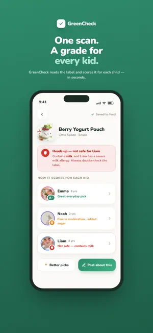 GreenCheck Ingredient Scanner screenshot 1