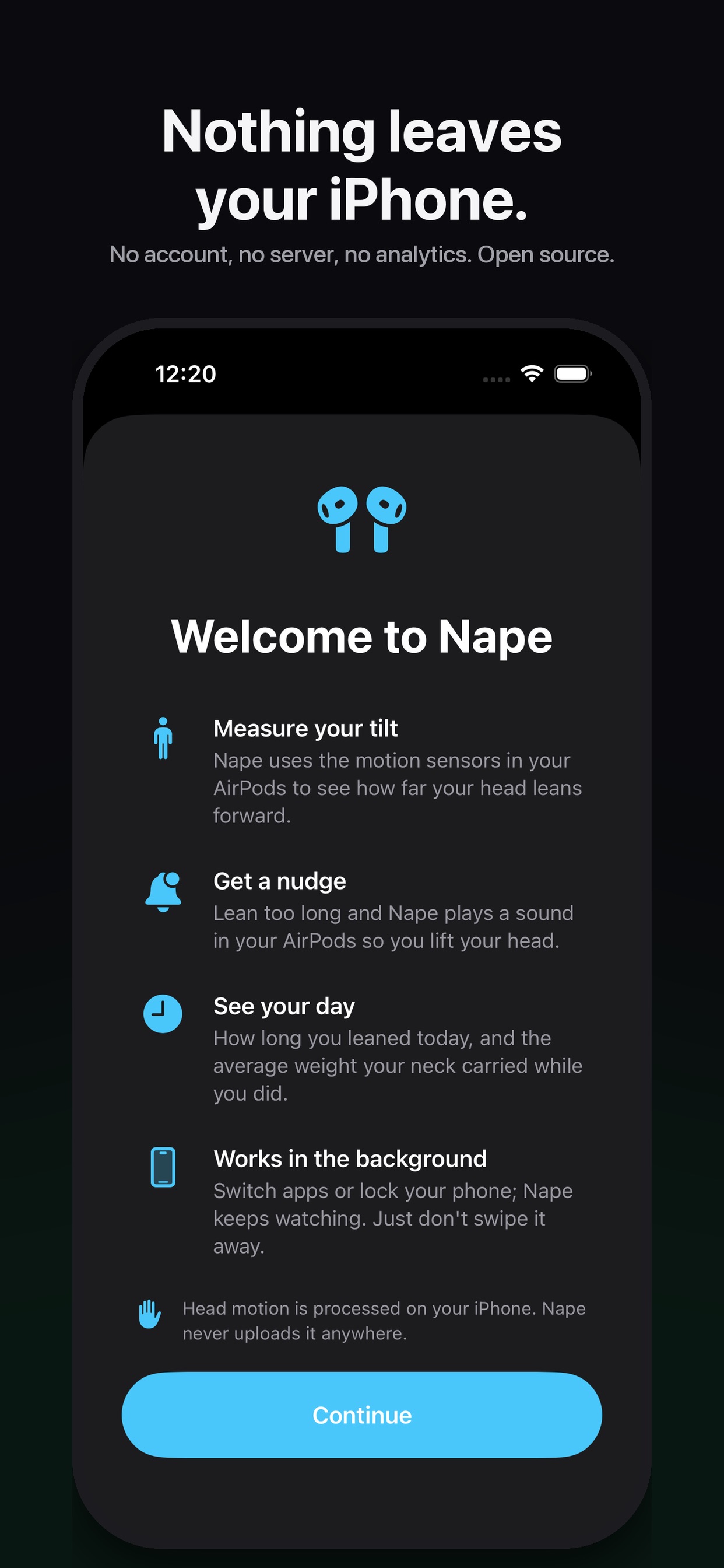 Screenshot 1 of Nape: Neck Posture