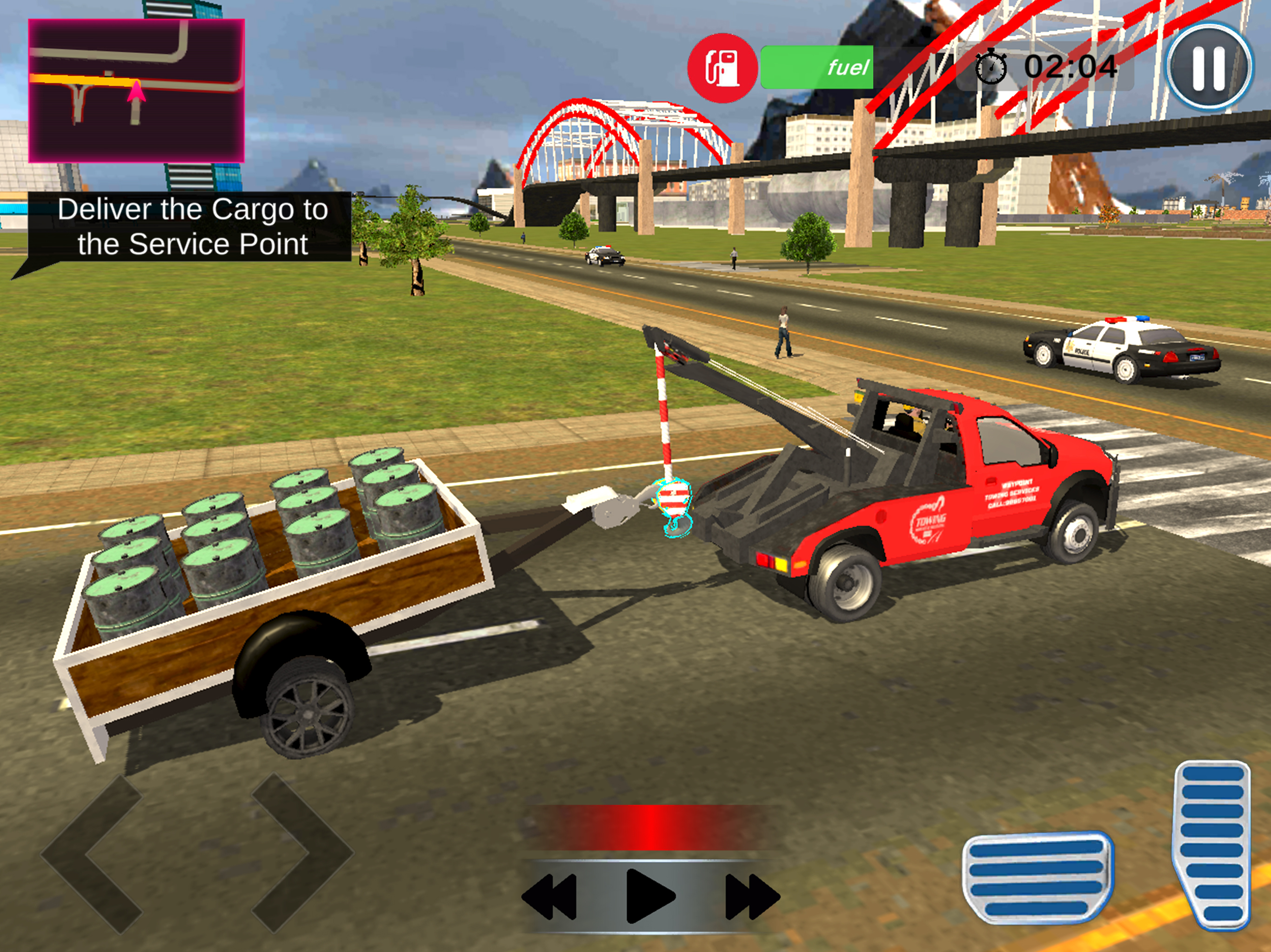 Open World Tow Truck Games 3D screenshot 9