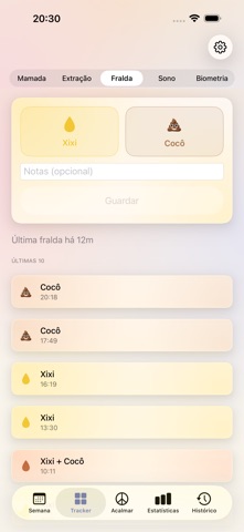 Aura — Diário do bebê screenshot
