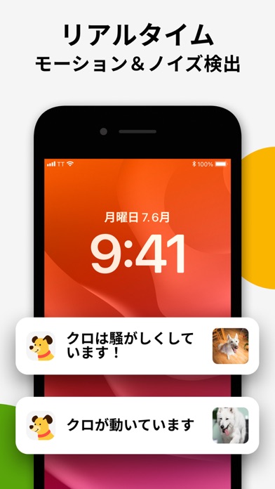 リアルタイム モーション&ノイズ検出