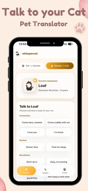 Cat Translator Cat to Human AI screenshot 3