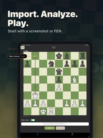 Chess Cheat - AI Solver iPad screenshot