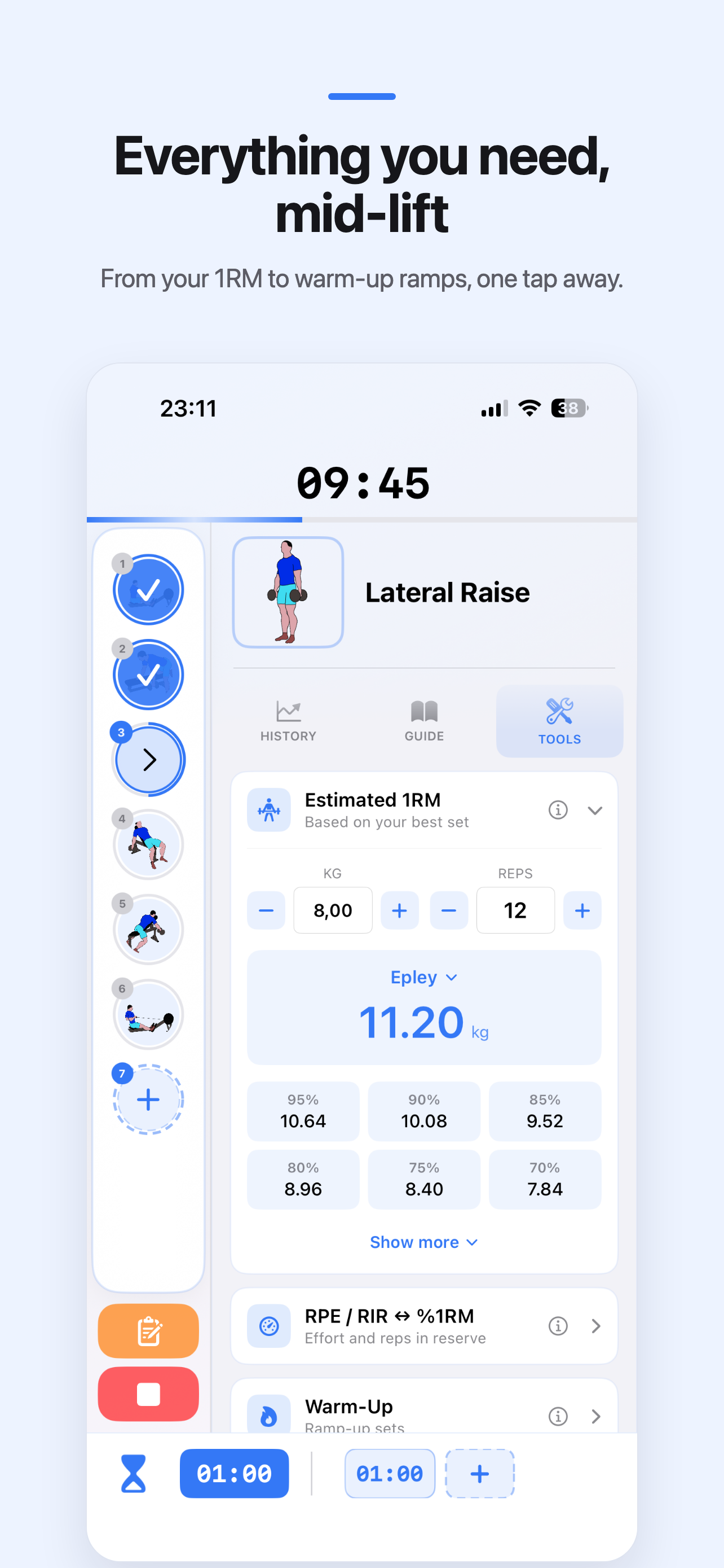 KAI: Gym & HIIT Tracker
