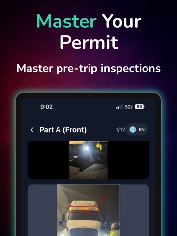 CDL PermitPro iPad screenshot
