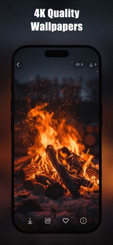 Fire Wallpapers 4K Screenshot 2 of 7