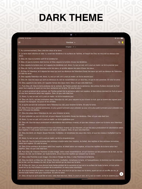 Bible French du Semeur (BDS) iPad screenshot 6 - Reference app