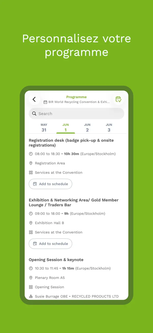 Screenshot #3 pour BIR Events