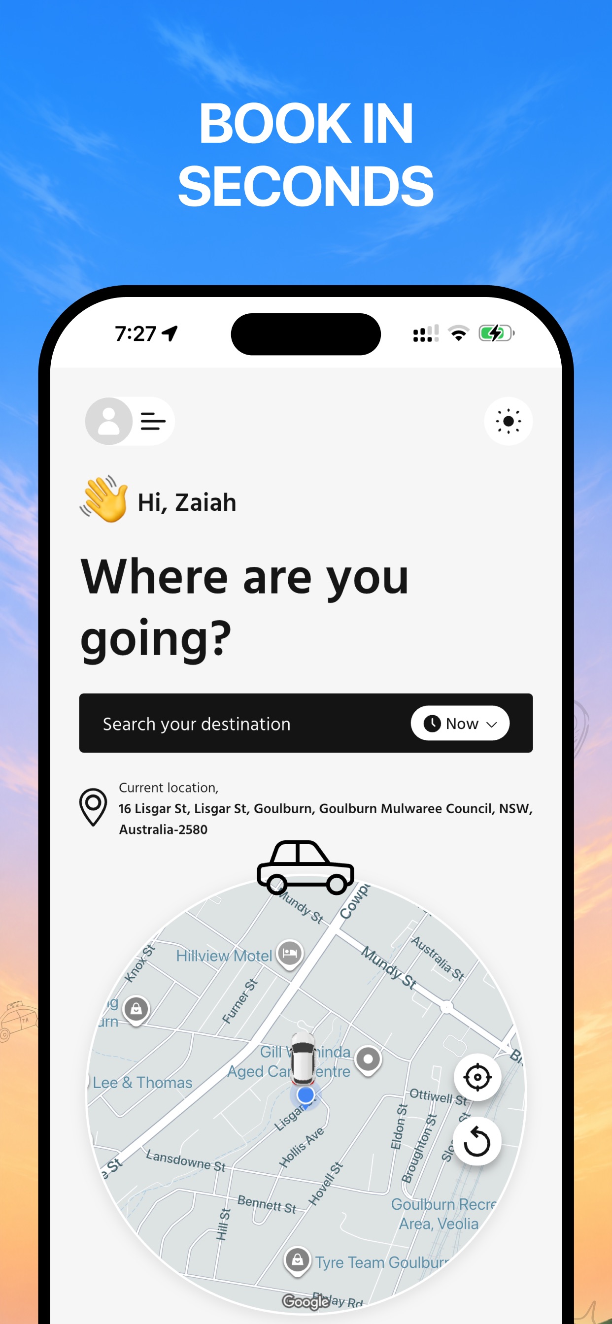 Screenshot 3 of Bidly - request a ride