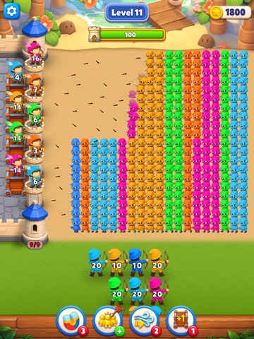 Arrow Rush: Castle defense iPad screenshot