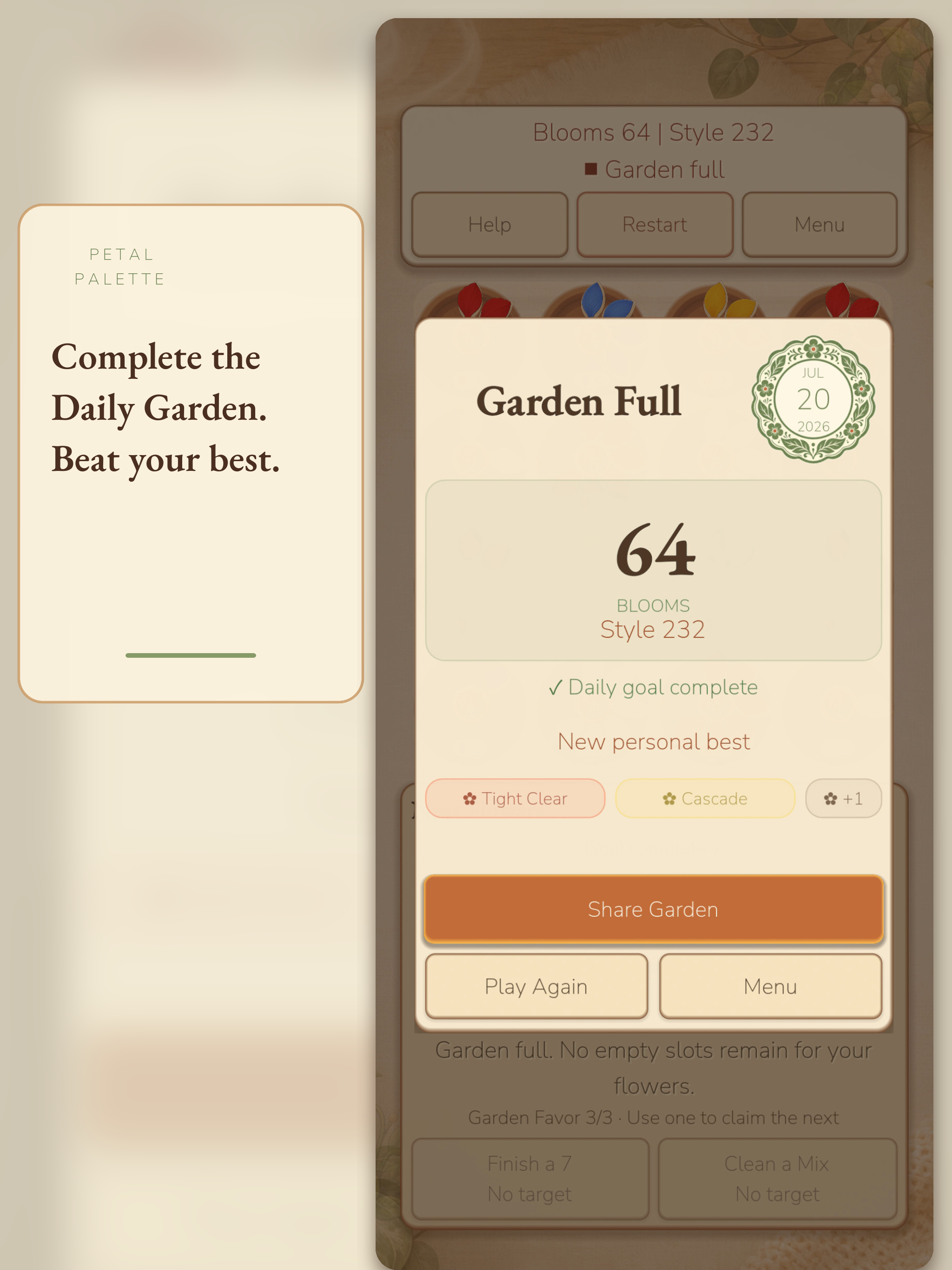 Petal Palette: Cozy Garden screenshot 8