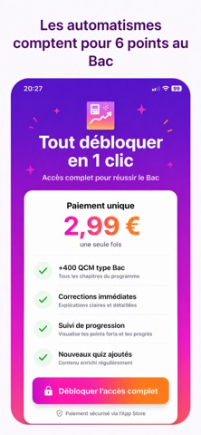 Bac Maths première iPhone screenshot