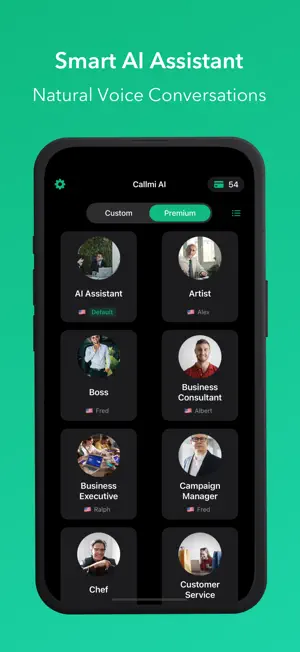 Callmi AI: Chat, Talk, Text screenshot 1