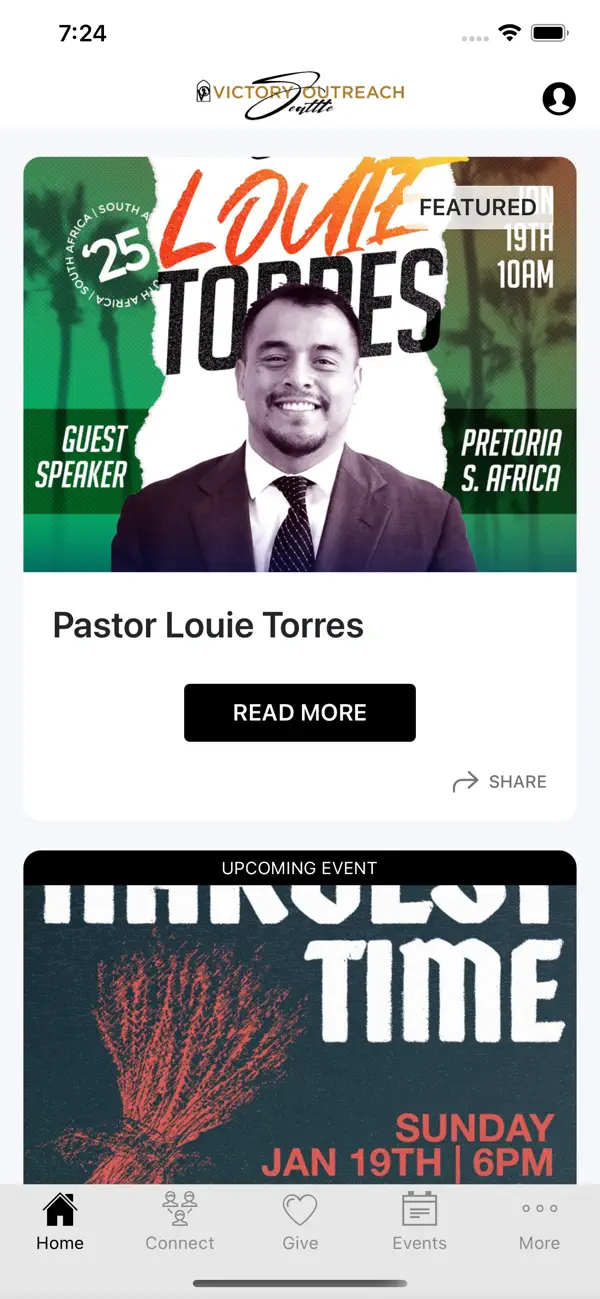 Screenshot #1 pour Victory Outreach Seattle