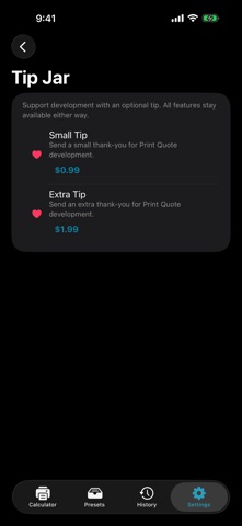 Sundee 3D Print Cost Screenshot 6 of 6
