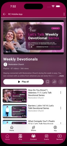 RC Mobile App screenshot