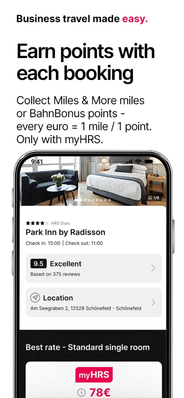 Screenshot #3 pour HRS: Find and book hotels