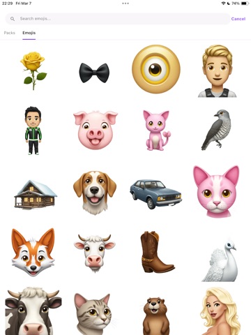 AI Emoji Maker - Merge Emoji iPad screenshot