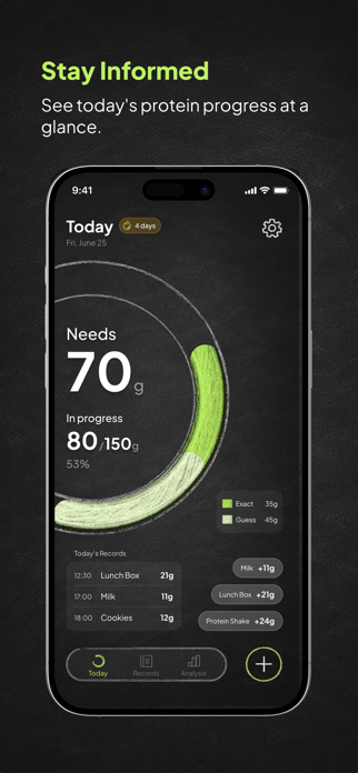 ProteinMeter: Protein Tracker Screenshot 2 of 6