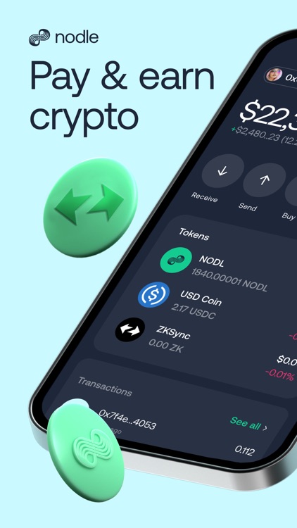 Nodle Cash Wallet: Earn Crypto