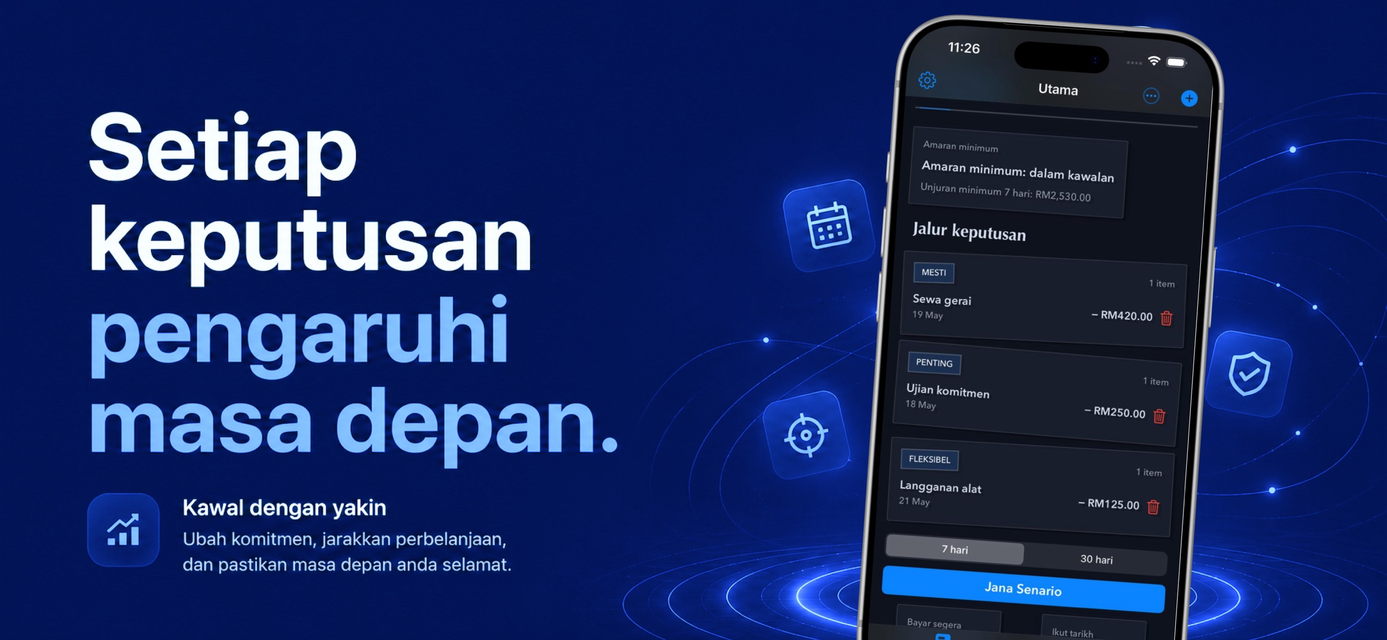 Pocket Opt:on Aliran Tunai screenshot 6