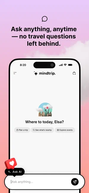 Mindtrip: AI Travel Companion screenshot 4